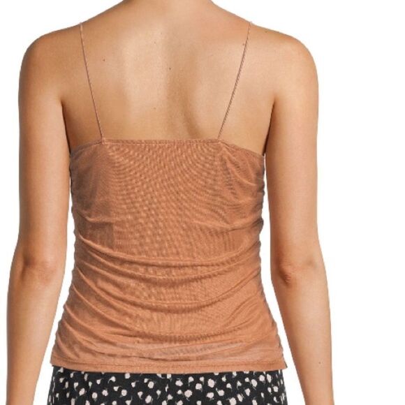 Mesh Brown Top - Picture 3 of 7